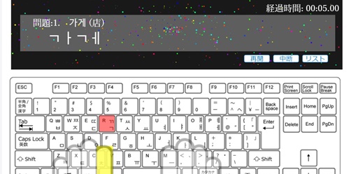 タイピング画像